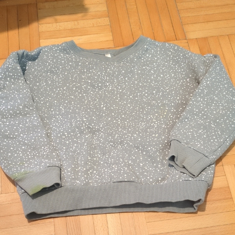 Rylee + Cru Speckled Gray Women's Sweater